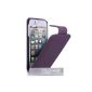 Yousave Accessories AP-GA01-Z748 Case Valve PU / leather iPod Touch 5G Purple (Accessory)