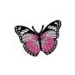 Patch Hotfix Patch Iron on patches Application Butterfly Butterfly Butterfly Baby (Toy)
