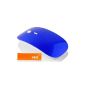 VEO | Wireless Mouse | Wireless Mouse with Mini USB dongle for laptop, PC and Mac - Blue (Electronics)