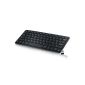 CSL - Mini Wireless 2.4GHz keyboard / keyboard in a slim design | QWERTY | LED | 10m maximum range | Plug & Play | Windows XP + 7 + 8 + 8.1 / Linux / Mac OS X | for PC / Mac / Notebook / Laptop / Tablet PC / Mac Book | (Electronics)