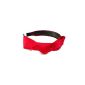 Serre satin fabric head, with a big bow, red (Jewelry)