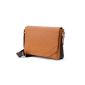 Cool Bananas OldSchool Class1 Leather Case for MacBook Pro (33.7 cm / 13.3 inches and 39.1 cm / 15.4 inches), light brown (optional)