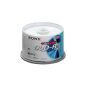 Sony - DVD-R (recordable), 16x, 50-pack Spindle 120 minutes per DVD (Accessories)