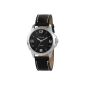 Excellanc Mens Watch analog quartz XL leather 295021300115 (clock)