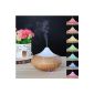 Ultrasonic Humidifier VicTsing® Aroma Diffuser Humidifier Essential Oils Diffuser Wood Grain Light fragrance diffuser with the EU decision to use Room, Study, Study Room, Living Room, Bathroom, yoga room, spa boutique, fitness room, Foot, Conference Room, Hotel (Electronics)