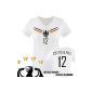 Comedy Shirts - GERMANY WORLD CHAMPION 2014 - WISH name and number - Ladies V-Neck T-Shirt - Various.  Sizes (Misc.)