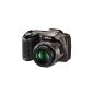 Nikon Coolpix L810 Digital Camera (16 Megapixel, 26x opt. Zoom, 7.5 cm (3 inch) display, image stabilized) bronze (Electronics)