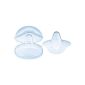 NUK 10107032 nipple shields silicone to protect sensitive nipples, size L, 2 pieces, including 1 insulation box (Baby Product)