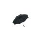 Fare - Automatic golf umbrella 120 cm - alumina 7295 - BLACK color - model PREMIUM EXCLUSIVE WINDPROOF - upscale (Luggage)