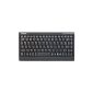 Keysonic ACK-595C + Mini SoftSkin Combo Keyboard (PS / 2, USB, German) black (accessories)