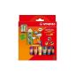 STABILO woody 3 in 1 6 Case with Spitzer - rounder pin (aquarellisierbarer crayon) e (Office supplies & stationery)