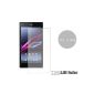 tinxi® Screen Protector Film Tempered Glass Screen Sony Xperia Z optimal protective and ultra hard protective tempered glass screen (Electronics)