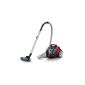 Philips FC9521 / 09 Bagless vacuum cleaner ACTIVE POWERPRO Class B PowerCyclone 4 Technology and brush TriActive + Bright Red (Kitchen)