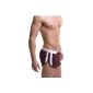 Demarkt® Swimsuit / Trunks Boxer Shorts / Short Pants Sport / Swim Shorts for Men - Dark red - Size S / M / L (Miscellaneous)