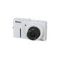 Nikon Coolpix P310 Digital Camera (16 Megapixel, 4x opt. Zoom, 7.5 cm (3-inch display), image stabilized) White (Electronics)