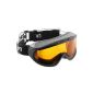 Black Canyon Ski Goggles for spectacle wearers, black (equipment)