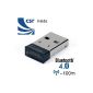Bluetooth USB adapter, USB Nano GMYLE® CSR4.0 Class 1 Bluetooth V4.0 Dongle Dual Mode Long Range Wireless Adapter (Electronics)