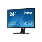 Iiyama B2483HS-B1 61 cm (24 inch) LCD Monitor (HDMI, DVI, 2ms response time) black (accessories)