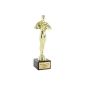 Winners figure Viktor Maxi engraved on marble base, with your personal text, 25 cm high