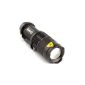 SecurityIng® Mini 400 Lumen CREE Q5 LED Zoomable Focusable Flashlight pocket illumination lamp flashlight (Misc.)