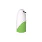 WENKO 20080100 Soap Dispenser Penguin Green / White - soft touch, Capacity 0.4 L, plastic, 10 x 19 x 8.5 cm, White (Kitchen)