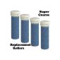 Super Coarse Blue micro-mineral replacement rolls for Emjoi Micro-Pedi (4-pack) (Misc.)