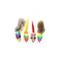 Chat Boutic - Toy 4 mice rainbow (Miscellaneous)