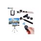 XCSOURCE® Camera Phone Kit Manfrotto Super Target Control Wireless Smartphone Tripod For iPhone 4s 5 5c 5s June 6 Plus, Samsung Galaxy S2 i9100 S3 i9300 S4 i9500 i9600 S5 DC543 (Electronics)