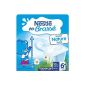 Nestlé Baby P'tit Nature Breaststroke Milking from 6 months 4 x 100 g - Set of 6 (24 cups) (Grocery)