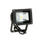 lux.pro® 10W LED SMD FLUTER OBJECT Floodlight warm white