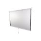 Projection screen - metal housing - 203 x 203cm - CHOICE VARIOUS SIZES (Electronics)