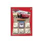 Noris 606315823 - Disney Cars stamps, set of 5, assorted (Toys)