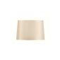 Oaks Lighting Oval lampshade white cotton 25.4cm (Kitchen)