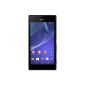 Sony Xperia M2 Smartphone Unlocked 4G (Screen: 4.8 inch - 8 GB - Android 4.3 Jelly Bean) Black (Electronics)