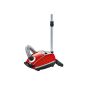 Bosch BSGL5ZOO2 Bodenstaubsauger Zoo'o Pro Animal EEK C thorough cleaning of pet hair with bag 360 package, hard floor, tornadorot (household goods)