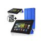 ForeFront Cases® - Synthetic Leather Case with Stand for Kindle Fire HD 7 Smart Case Cover - automatic standby magnetic closure DOES THAT New Kindle Fire HD 7 