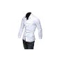 Hee Great Man Shirt Casual Slim Fit Long Sleeve (Clothing)