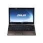 Asus X53SM-SO092V 39.6 cm (15.6-inch) notebook (Intel Core i5 2450M, 2.5GHz, 4GB RAM, 320GB HDD, GT630M, DVD, Win 7 Home Premium) (Personal Computers)