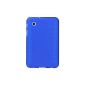 Turquoise Silicone Case for Samsung Galaxy Tab 2 7.0 (Electronics)