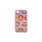 Paul Frank Soft Silicone Case accessory pocket Case Cover Skin for Apple iPod Touch 4 Pink (Electronics)