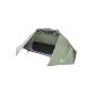 Outdoor fans tent Trek It Easy, green, light, small pack size, the trekking tent for 1-2 people (Misc.)