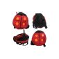 Just4baby Security Backpack with harness and rein Toddler Ladybird (Baby Care)