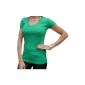 TH01 Tommy Hilfiger ladies T-shirt with V-neck in many different colors (Textile)