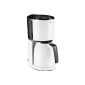 Melitta Enjoy Therm 100208 coffee filter machine -Thermoskanne -Aromaselector black / white (household goods)