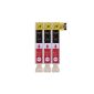 3 cartridges for Canon with Chip, replaced CLI-521M magenta (Electronics)