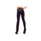 Women jeans, thick SEAM RHINESTONES SEQUINS SKINNY HIP, KL-J-GJ1004 (Textiles)