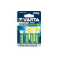 Varta AAA Micro Battery 56763 (1000 mAh, 4 Blister) (Health and Beauty)