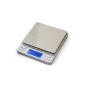 Smart Weigh TOP2KG Digital Pocket Scale with illuminated LCD display, hold function, PCS function, 2 000 x 0.1g capacity (household goods)