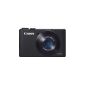 Canon PowerShot S110 Digital Camera (12.1 Megapixels, 5x opt. Zoom, 7.6 cm (3 inch) display, Full HD, HDMI) black (Electronics)