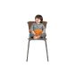 BabyToLove Booster seat - Reversible chair Nomad - Chocolate / Orange (Baby Care)